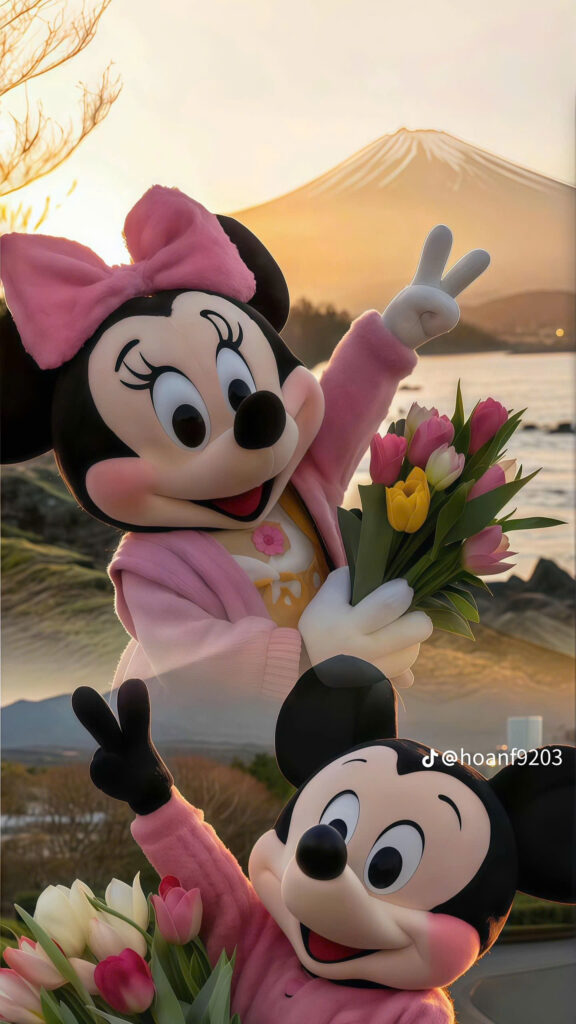 Hình nền Mickey siêu đáng yêu