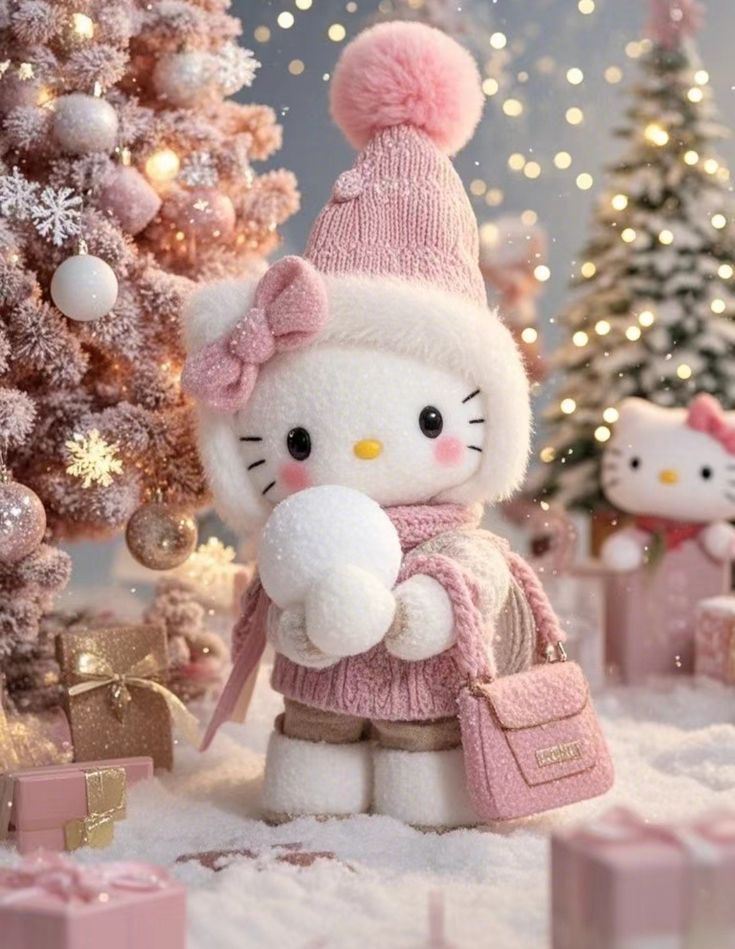 Hình nền hello kitty đáng yêu 