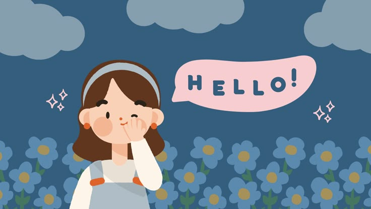 Hình nền chữ Hello độc đáo, ý nghĩa