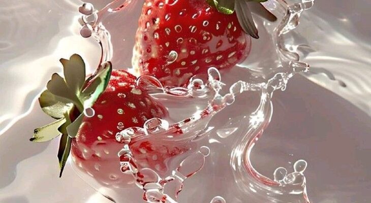 Hình nền quả dâu tây siêu ngọt ngào