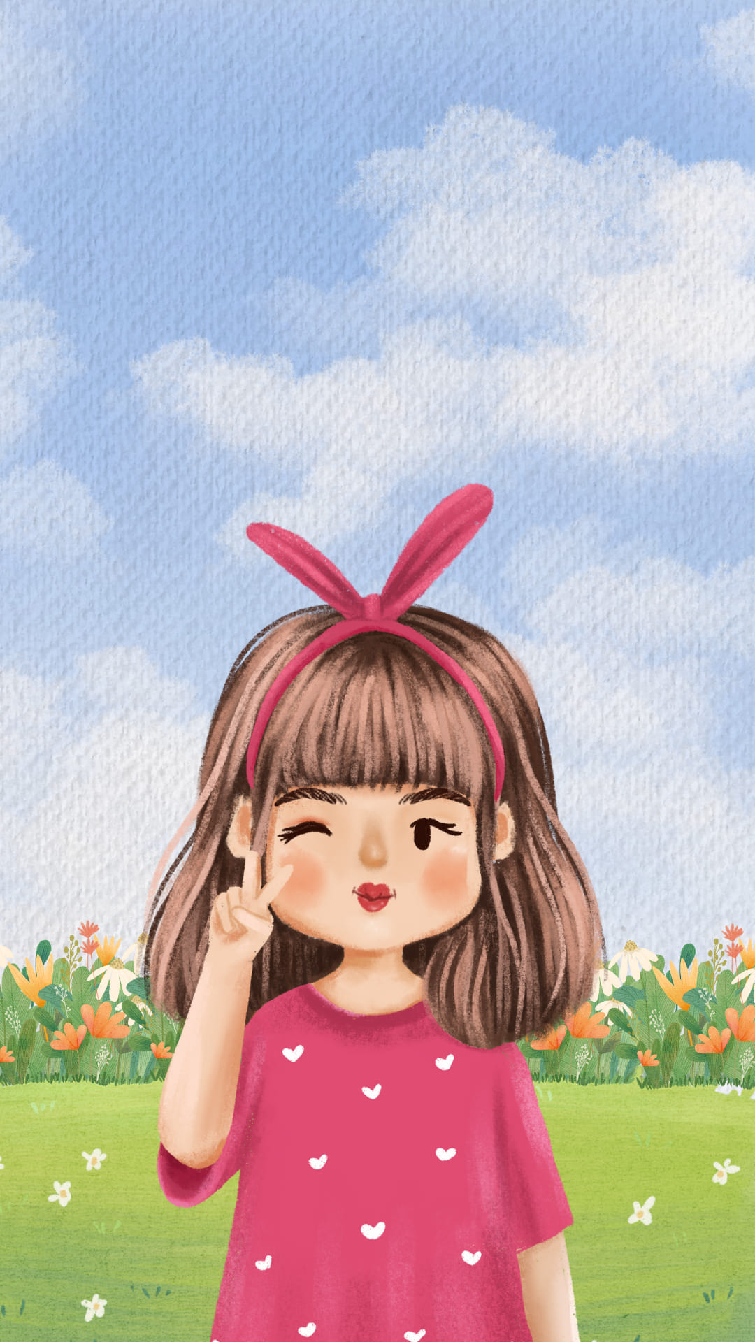 Hình nền girl, boy cute chất lượng, cực nét cho iphone và Android