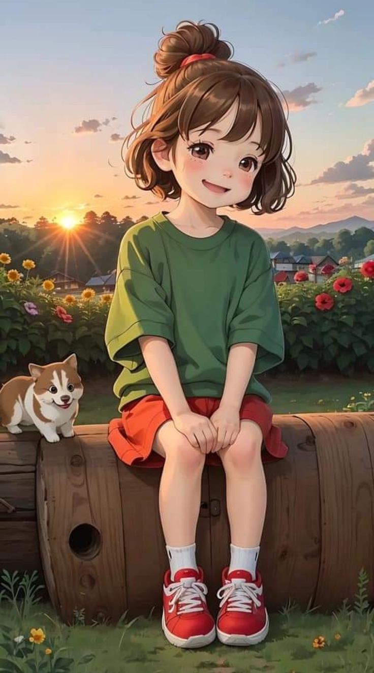 1001+ Hình nền bé gái Anime siêu đáng yêu, dễ thương