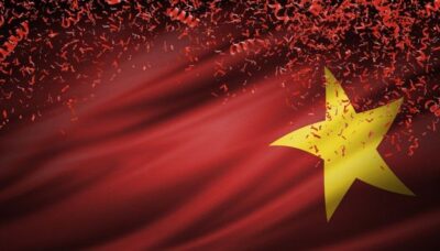 Bộ sưu tập hình nền máy tính lá cờ đỏ hưởng ứng ngày lễ