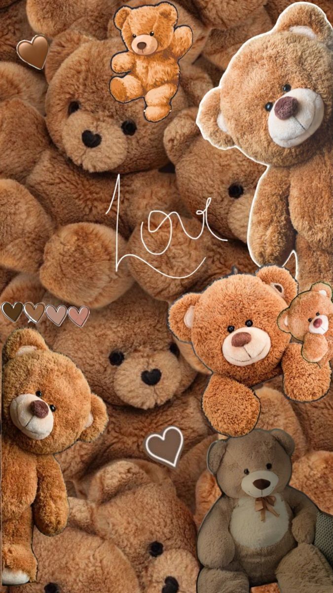 Hình nền gấu bông cute